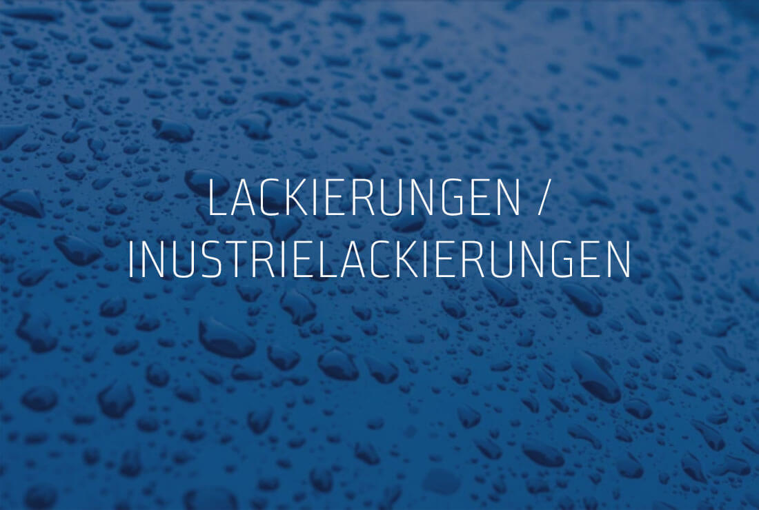 Lackierungen / Industrielackierungen